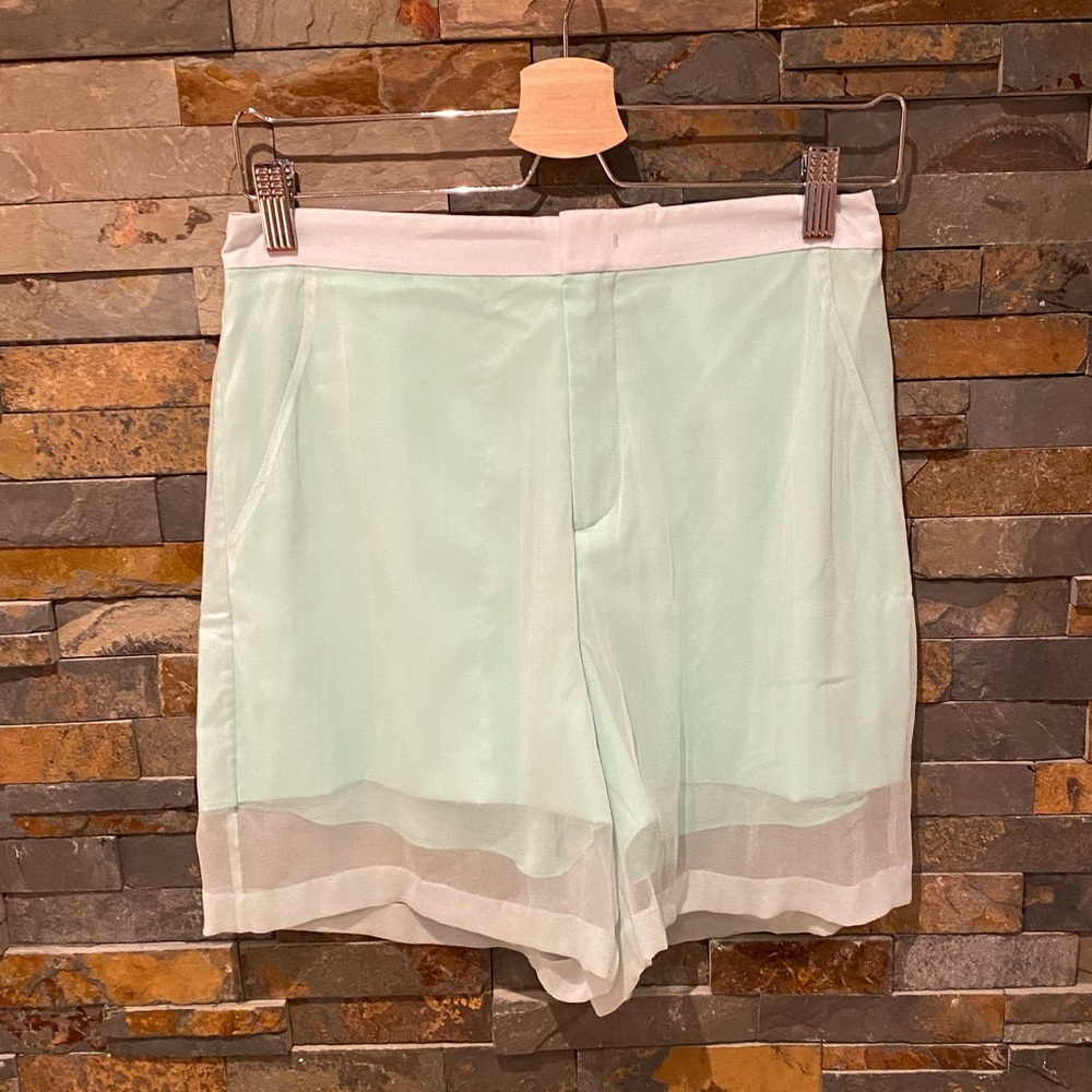 Theyskens Theory Pella Mint Shorts (Multiple Sizes) NWT